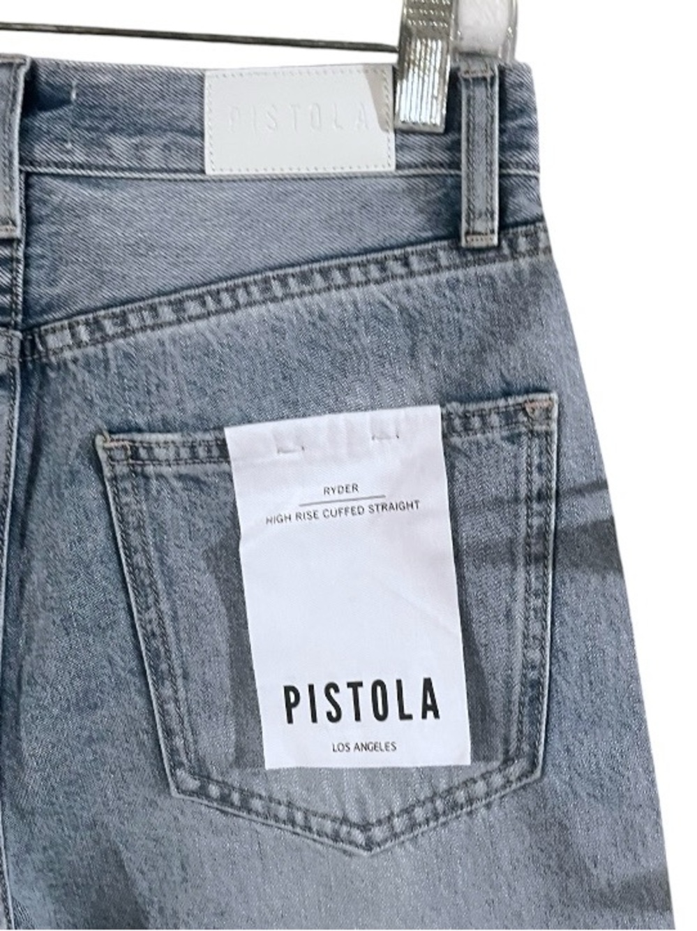 NWT Pistola Ryder High Rise Cuffed - Essex Size 26 - Picture 7 of 11